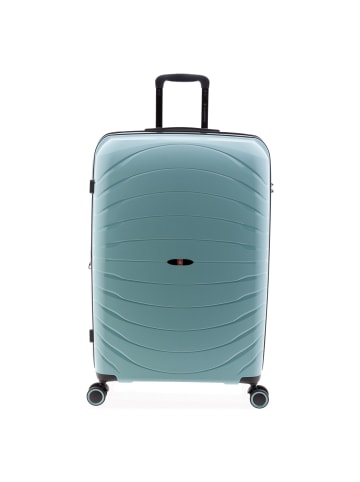 Gladiator 3400 4 Rollen Trolley 76 cm mit Dehnfalte light green