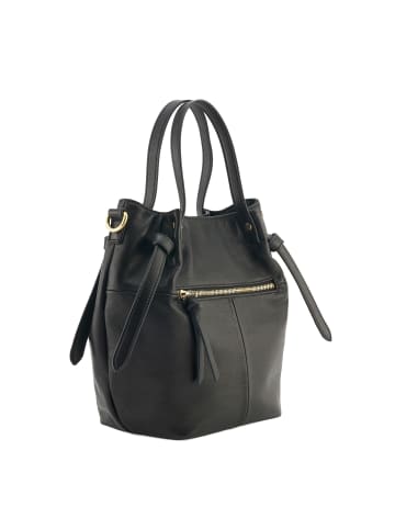 FREDs BRUDER Just Easy Handtasche Leder 28.5 cm in black