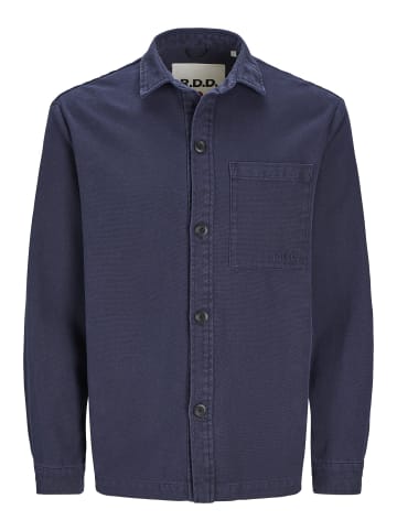 Jack & Jones Overshirt in Navy Blazer