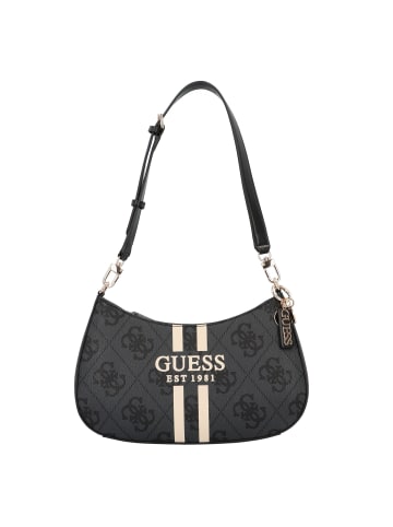 Guess Noelle II Schultertasche 29 cm in coal logo
