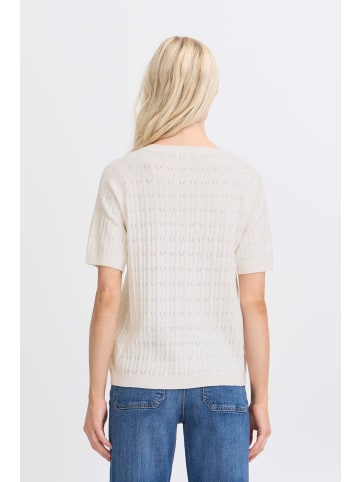 b. young Strickpullover BYOMANJA Regular fit in Marshmallow