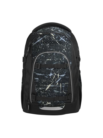 Coocazoo Schulrucksack MATE "Reflective Splash" in Schwarz