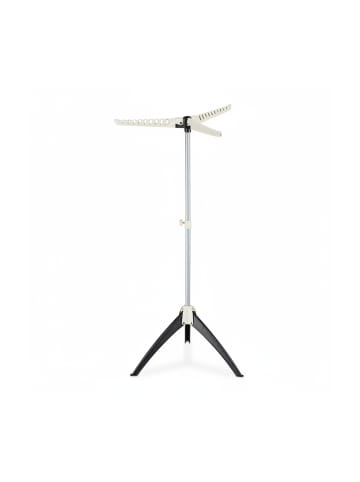 relaxdays Wäscheständer in Weiß - (B)66 x (H)128 x (T)66 cm
