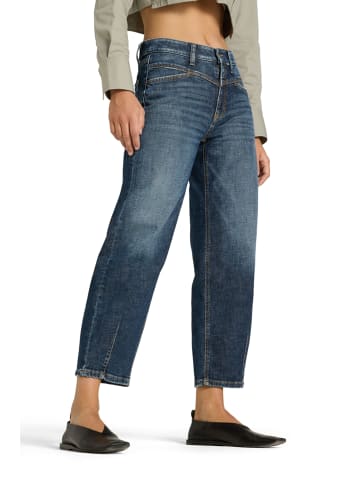 CAMBIO  Elin leichte Colour Denim-Hose in Rustic Dark Cross