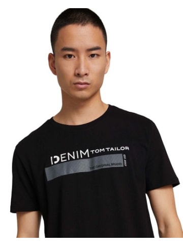 Tom Tailor Tshirt in Schwarz