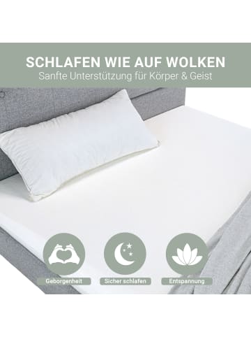 Homestyle4u Matratze 90x200 H2 in Weiß