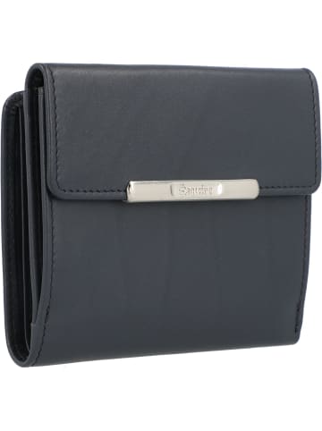 Esquire Helena Geldbörse RFID Leder 10,5 cm in blau