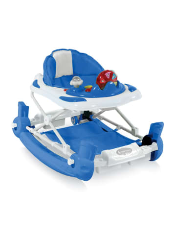 Lorelli Lauflernhilfe und Wippe School 3 in 1 in blau