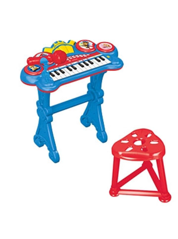 LEXIBOOK® Paw Patrol Keyboard mit Sitz & Mikrofon 24 Leuchttasten