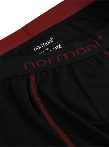 normani 6 weiche Boxershorts aus Baumwolle in Rot
