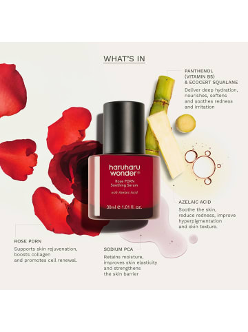 HARUHARU WONDER Gesichtsserum Rose PDRN Soothing Serum, 30 ml