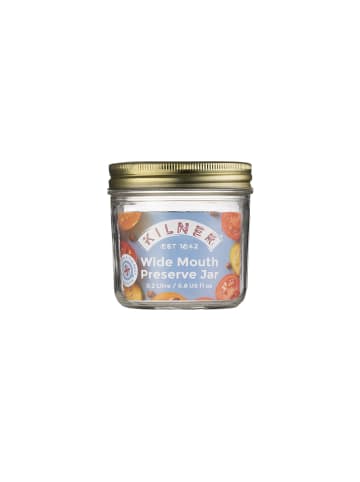 Kilner KILNER | Einkochglas, WEITHALS, klar, 200 ml