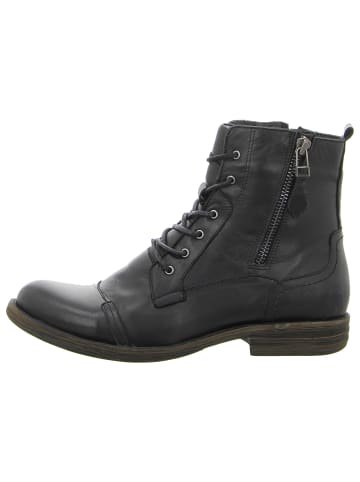 Mustang Schnürstiefelette in schwarz