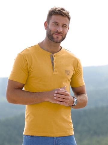 WITT WEIDEN Kurzarm-Shirt in ocker