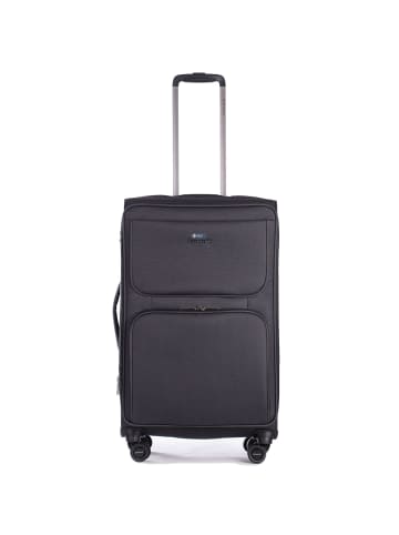 Stratic Bendigo Light Plus 4-Rollen Trolley 72 cm Laptopfach in black