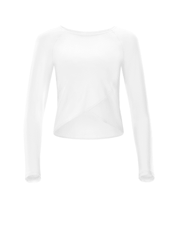 Winshape Functional Light and Soft Cropped Long Sleeve Top AET131LS in ivory