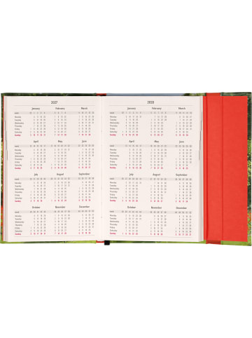 NOTIQUE Taschenkalender 2027 mit Magnetverschluss in Claude Monet - 11 x 16 cm