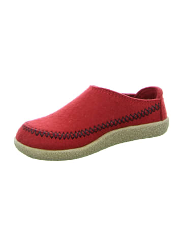 HAFLINGER Hausschuhe in Rot