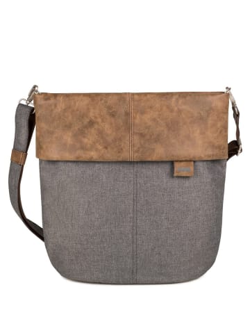 Zwei Olli Cycle OC12 - Schultertasche/Fahrradtasche 32 cm in stone