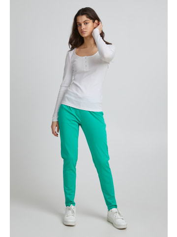 ICHI IHSUPER LS Slim fit in Bright White