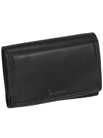 Esquire Duo Geldbörse Leder 11 cm in black