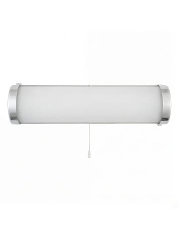 Licht-Erlebnisse Wandlampe (B)40 x (H)9 cm in Chrom Weiß