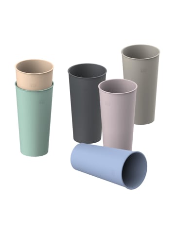 elasto Bio-Trinkbecher "Colour" 0 in minze -5 l