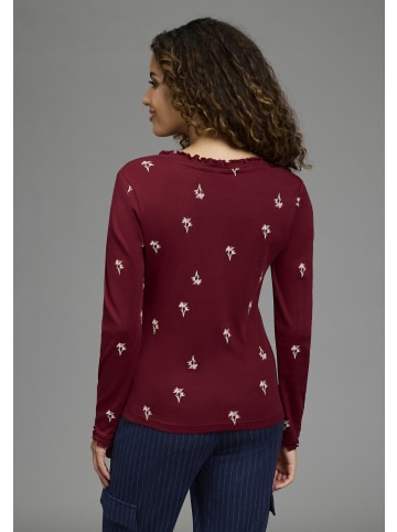 Kangaroos Langarmshirt in bordeaux