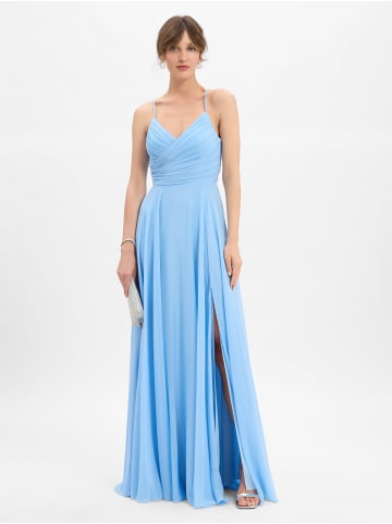 Marie Lund Abendkleid in hellblau - 0001