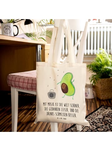 Mr. & Mrs. Panda Schultasche Avocado Tanzen mit Spruch in Creme