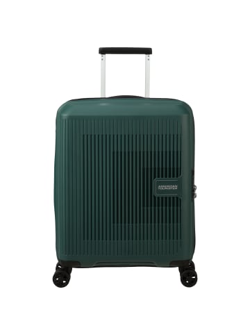 American Tourister Aerostep - 4-Rollen-Kabinentrolley 55 cm erw. in dark forest