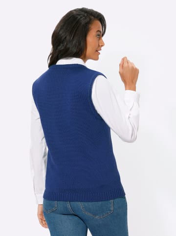 WITT WEIDEN Strickweste in royalblau