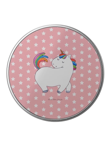 Mr. & Mrs. Panda Blechdose Einhorn Stolzieren ohne Spruch in Rot Pastell