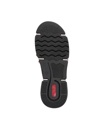 rieker Slipper in schwarz