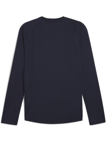 Puma T-Shirt "Cross The Line Longsleeve Tee 3.0" in Blau