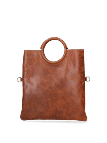 Gave Lux Handbag in COGNAC