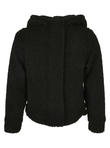 Urban Classics Urban Classics Damen Girls Short Sherpa Jacket in black