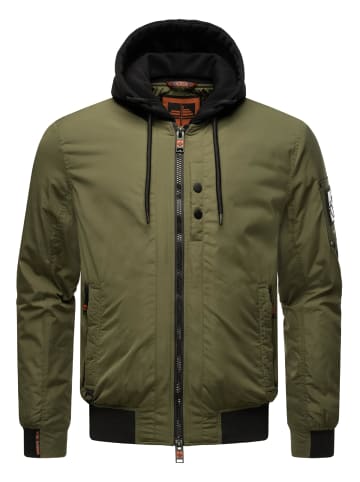 STONE HARBOUR Bomberjacke Hoobo in Millitary Green