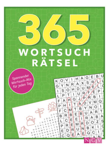 Naumann & Göbel Buch - 365 Wortsuchrätsel