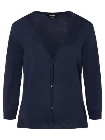 More & More Feinstrick-Cardigan in ink blue