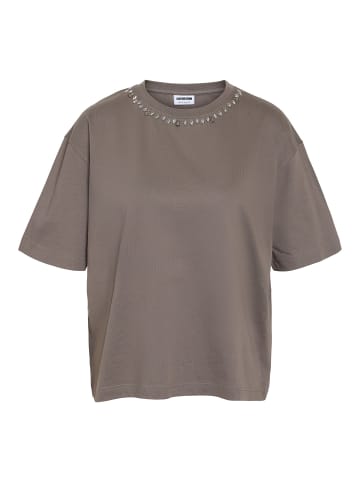 Noisy may T-Shirt in Charcoal Gray