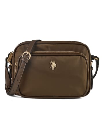 U.S. Polo Assn. Houston Umhängetasche 25 cm dk. brown