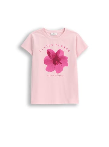 Coccodrillo T-Shirt mit kurzen Ärmeln in rosa