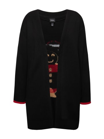 Ulla Popken Strickjacke in schwarz