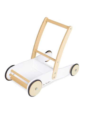 Pinolino Lauflernwagen Uli inkl. Bremssystem & gummierten in brown,white