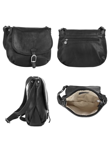 Samantha Look Umhängetasche in schwarz