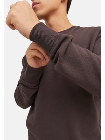 Jack & Jones Sweatshirt 'Star' in braun