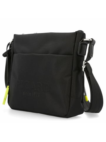 PICARD Lucky One - Schultertasche 24 cm (lipstick) in schwarz