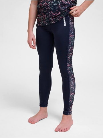 Hummel Verstellbare Taille Leggings Hmlsanne Gymnastik Mädchen in PARISIAN NIGHT