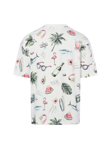 Nils Sundström T-Shirt in weiß mehrfarbig - 0006